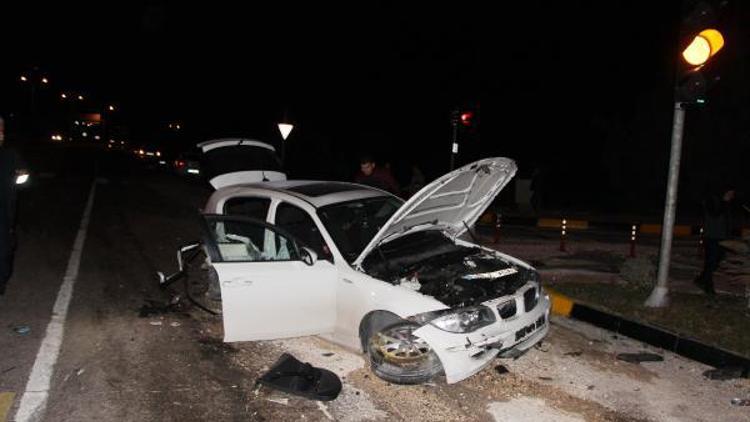 Gaziantepte trafik kazası: 3 yaralı