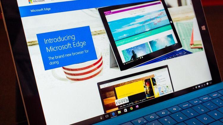 Google Microsoftun web tarayıcısı Edgeta açık buldu