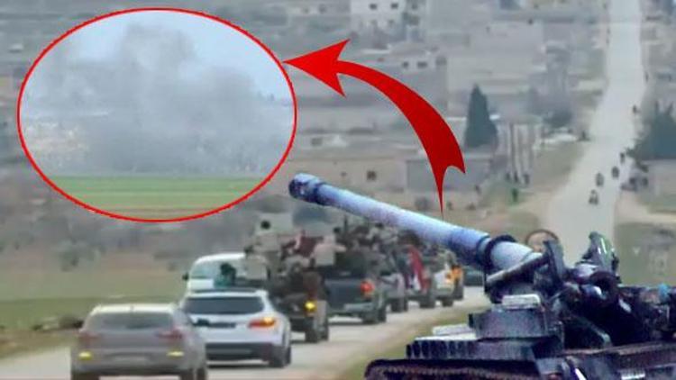 Son dakika... Türkiye uyarı atışı yaptı, Esad milisleri geri çekildi