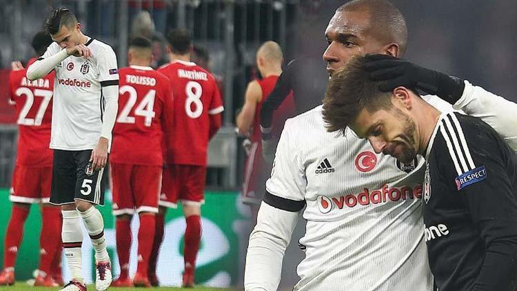 Beşiktaş, Münihte ağır yaralı 5 gol...