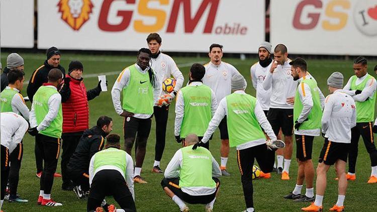 Galatasarayda Bursaspor maçı hazırlıkları tamamlandı