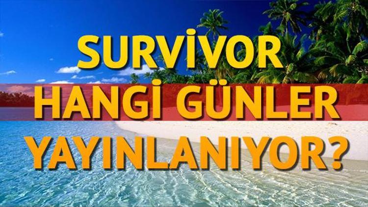 Survivor 2018 hangi günler yayınlanıyor Survivor bu akşam neden yok Tv8 yayın akışı
