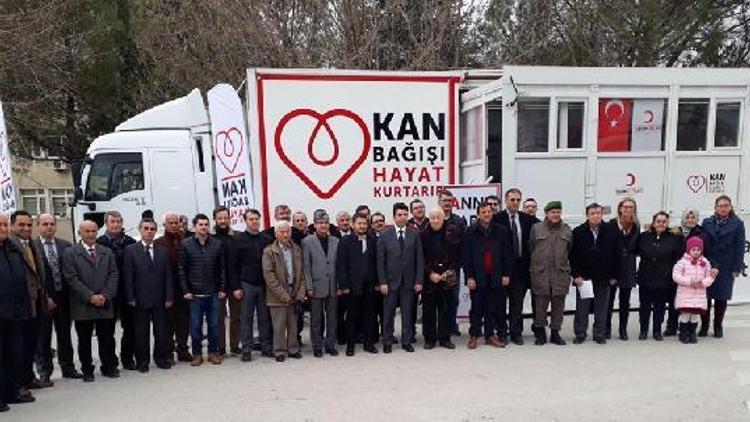Pınarhisarda kan bağışı kampanyasına yoğun ilgi