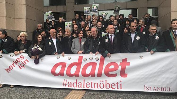 Adalet Nöbetinde 47. hafta... Kaftancıoğlu da destek verdi