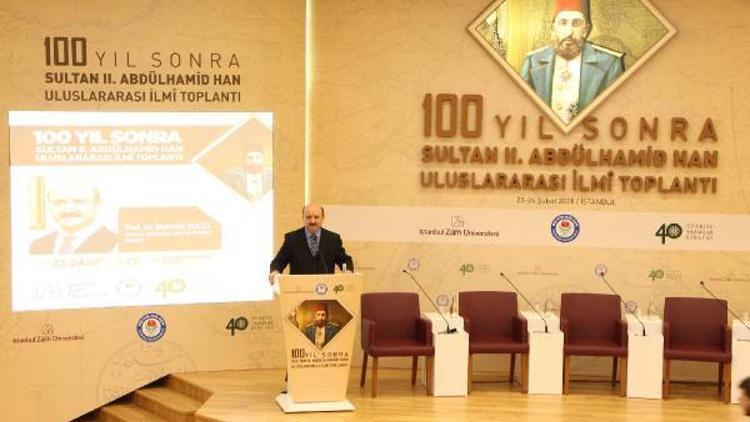 2nci Abdülhamid İstanbul Sabahattin Zaim Üniversitesinde anlatılıyor