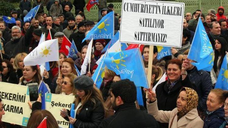 İYİ Parti, Alpullu Şeker Fabrikasının özelleştirilmesini protesto etti