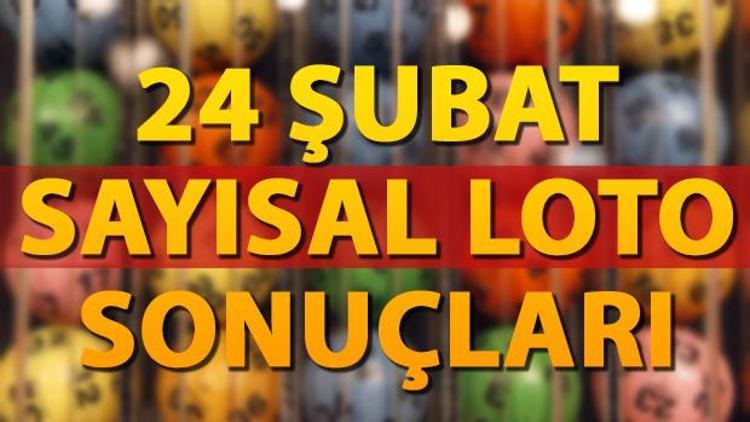 24 Şubat Sayısal Loto sonuçları - Devreden Sayısal Loto büyük ikramiye tutarı