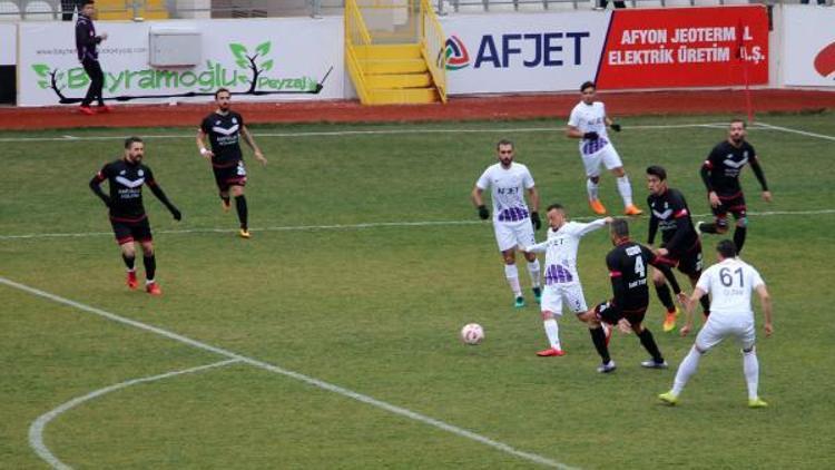 Afjet Afyonspor - Etimesgut Belediyespor: 2-2