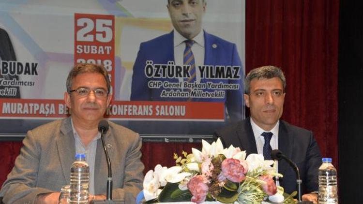 CHPli genel başkan yardımcılarından Antalyada konferans