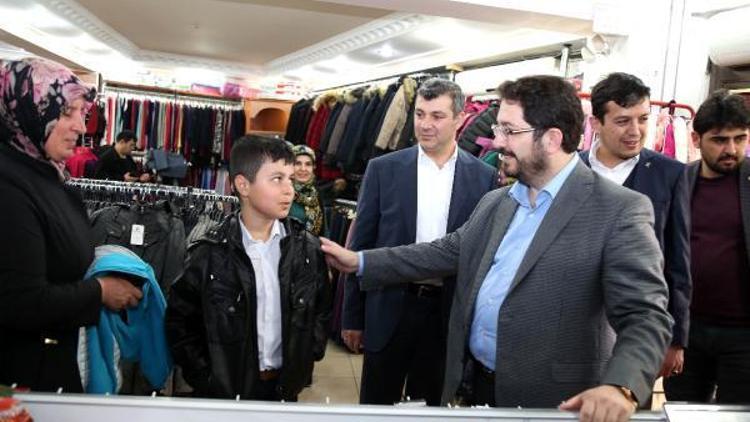 Aksaray Belediye Başkanı, Kapalı Çarşıdaki yenileme çalışmalarını inceledi
