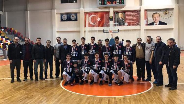 GKVli basketçiler bölge şampiyonu