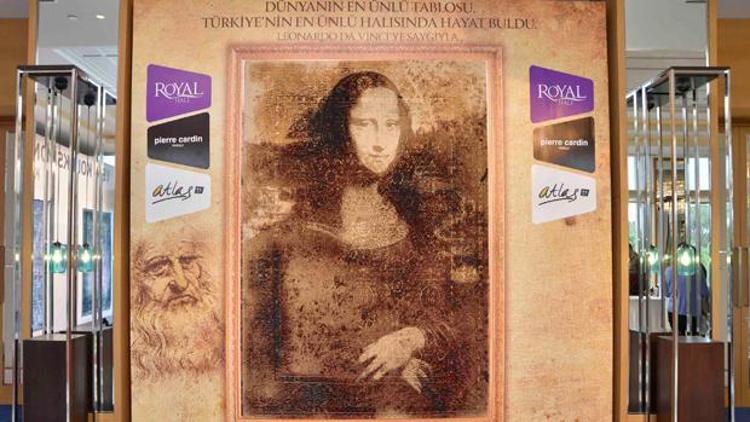 Mona Lisa halı da oldu