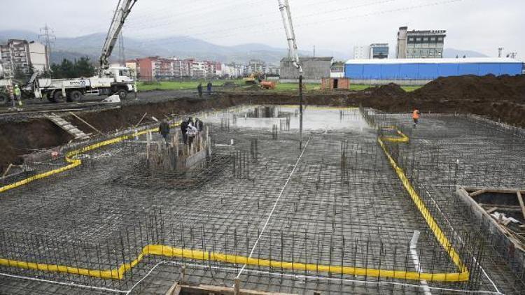 Tekkeköyde Osmanlı Hamamının temeli atıldı