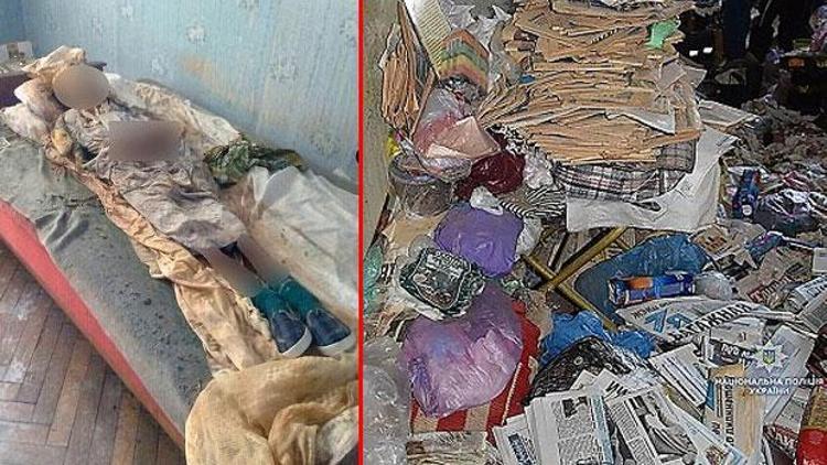 Çöp evde dehşete düşüren manzara 30 yıl annesinin cesediyle yaşadı