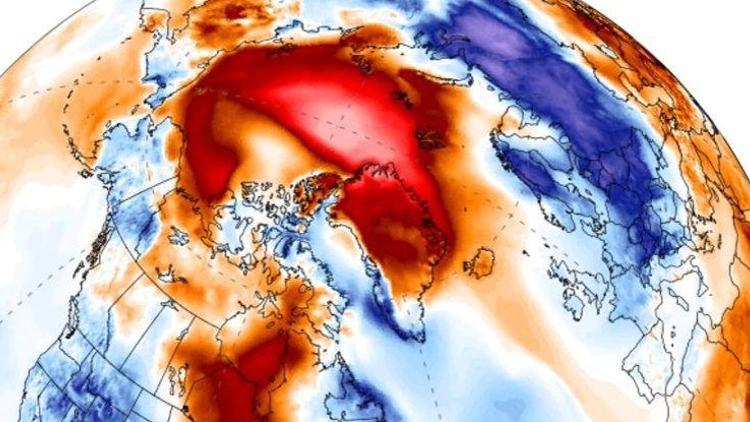 Dünya tepetaklak oldu, Kuzey Kutbu 30 derece daha sıcak