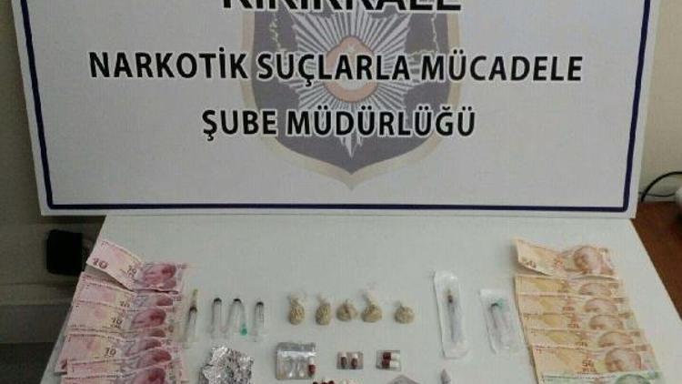 Kırıkkalede uyuşturucu operasyonunda 2 kişi tutuklandı