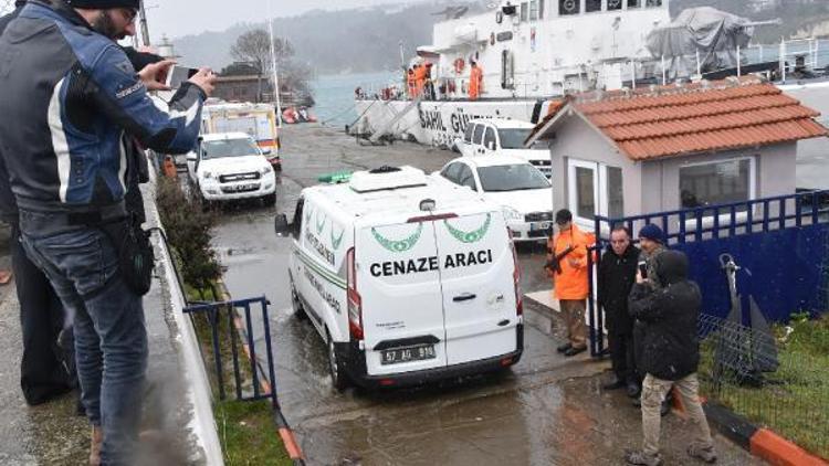 Kuru yük gemisindeki patlamada ölen gemicinin cesedi alndı