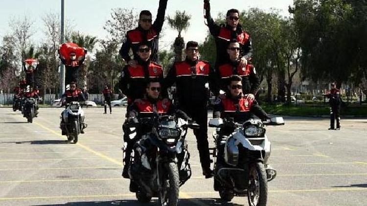 Motosikletli timlere 87 yeni polis