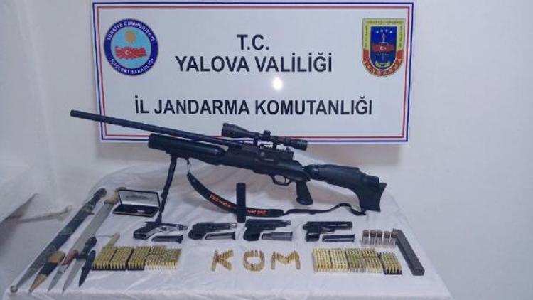 Yalova’da silah kaçakçılığı operasyonuna 2 tutuklama