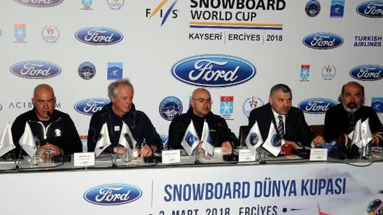 FIS Snowboard Dünya Kupasına 17 ülkeden 3ü Türk 90 sporcu katılacak