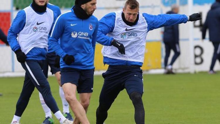 Trabzonspor, Beşiktaş maçı hazırlıklarını sürdürdü