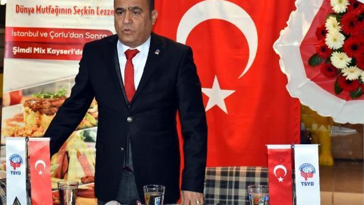 TSYD Kayseri Şubesinde Oktay Ensari yeniden başkan seçildi