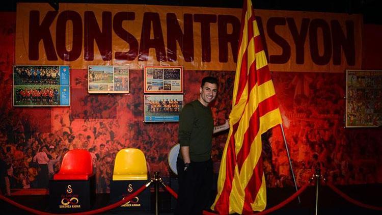 Galatasaray’ın eski futbolcu Cana, Stadyum Müzesini gezdi