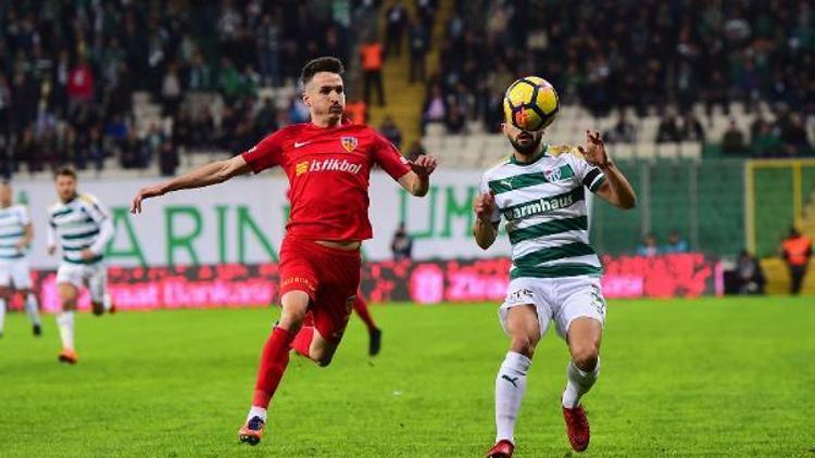 Bursaspor - Kayserispor (EK FOTOĞRAFLAR)