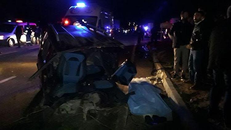Malatyada trafik kazası: 2 ölü, 4 yaralı