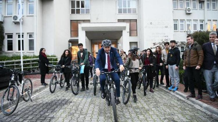 Egede öğrenciler kendi bisikletlerini tasarladı