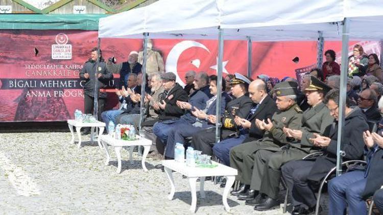 Çanakkale Gazisi Bigalı Mehmet Çavuş anıldı