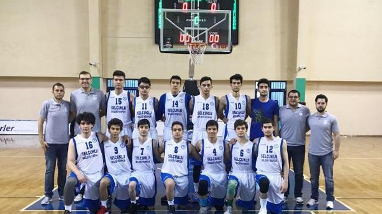 Selçuklu Belediyesi U18 Basketbol takımı, şampiyon oldu