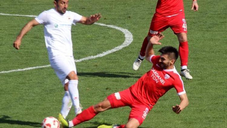 Çanakkale Dardanel-Çatalcaspor: 0-1