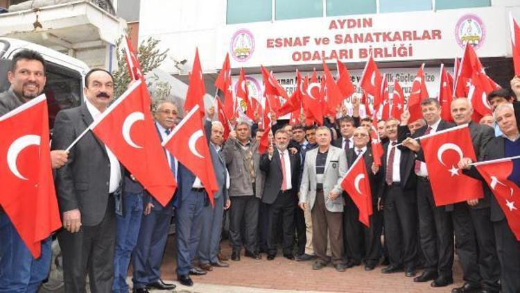 Aydınlı esnaftan Mehmetçike termal iç çamaşırı