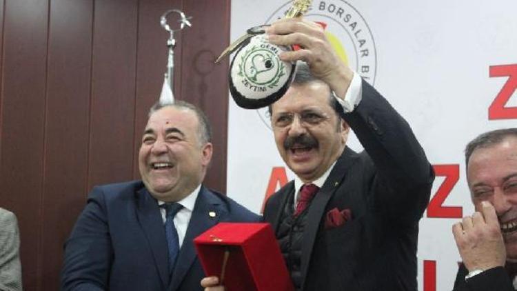 TOBB Başkanı Hisarcıklıoğlu, Gemlikte laboratuar açtı