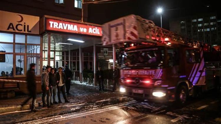 Çapa’daki İstanbul Tıp Fakültesi Hastanesi’nde yangın