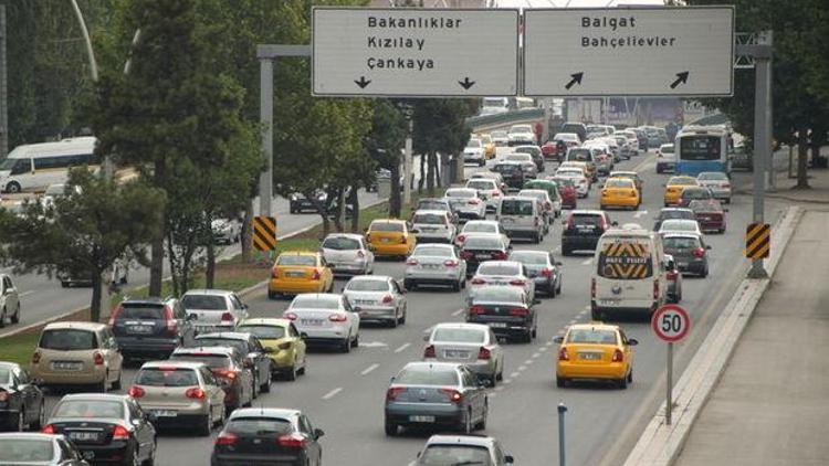 Ankarada bugün bazı yollar trafiğe kapatıldı