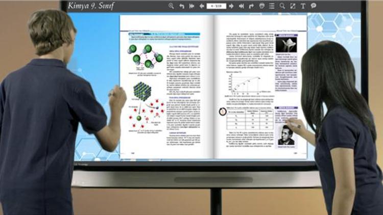 Ders kitapları ‘etkileşimli’ hale getiriliyor