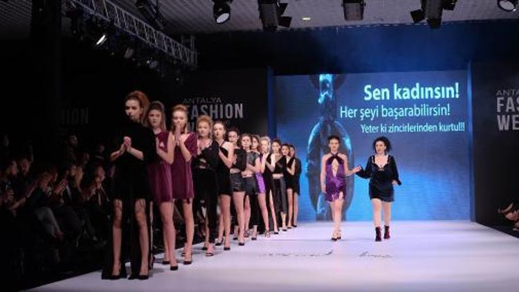 Antalya Fashion Weeke kadın temalı final