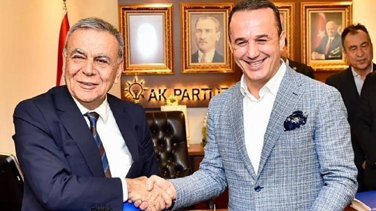 Aziz Kocaoğlu Ak Partiyi de ziyaret etti