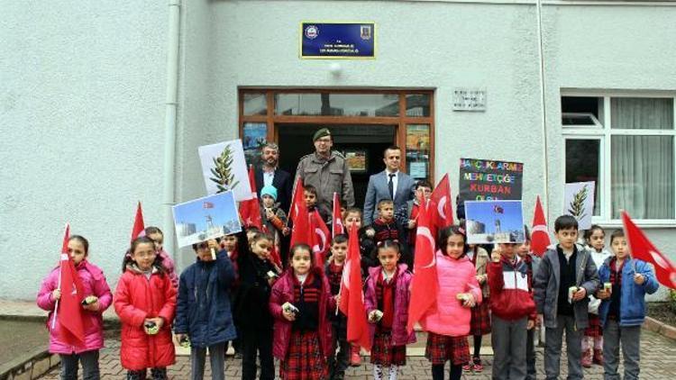 Tosyalı minik öğrencilerden Mehmetçik Vakfına bağış