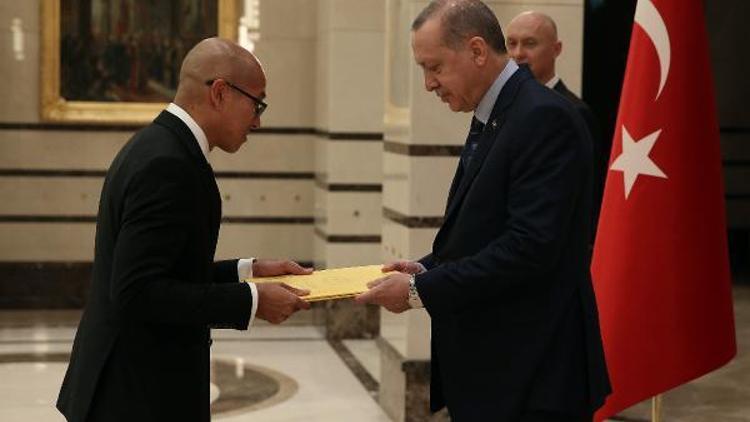 Erdoğana, Brunei Darüsselam Büyükelçisi güven mektubu takdim etti