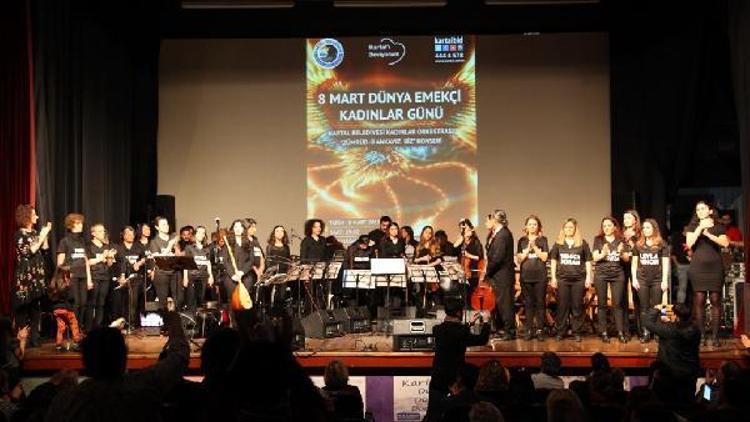Kartal Belediyesi Kadınlar Günü’ne özel konser düzenledi