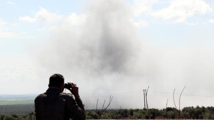 Afrin’in Meryemeyn köyüne hava bombardımanı