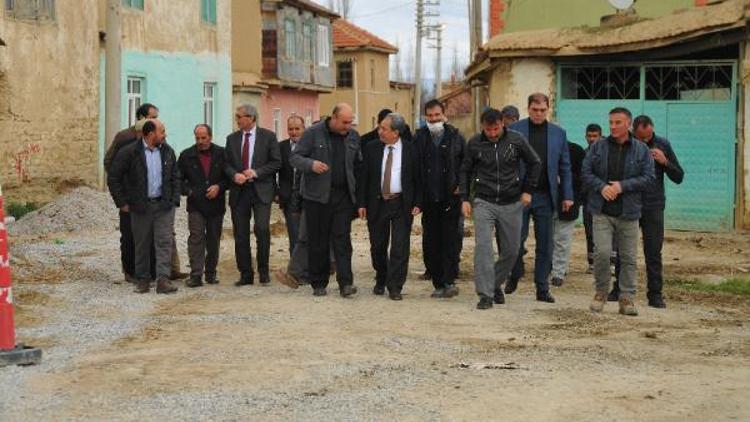 Başkan Akkaya, Ortaköy Mahallesinde incelemelerde bulundu