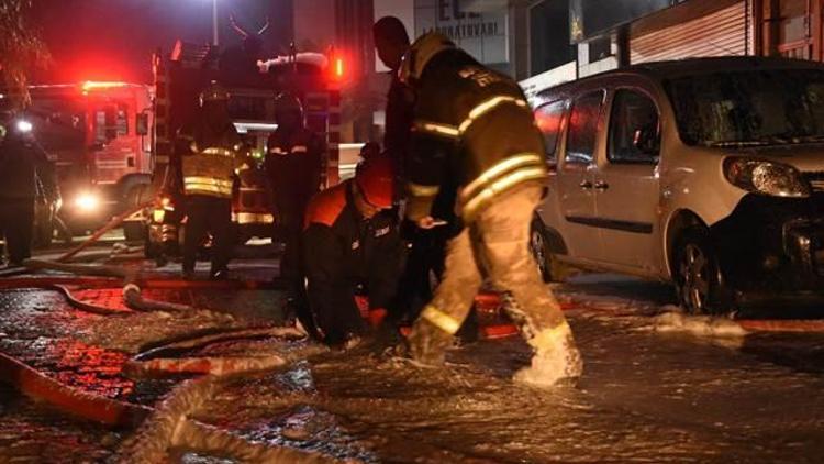 İzmirde yangın: Bir kişi hayatını kaybetti