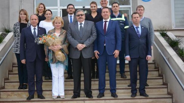 Büyükelçi Aleksei Erkhov, MMK Metalurjiyi ziyaret etti