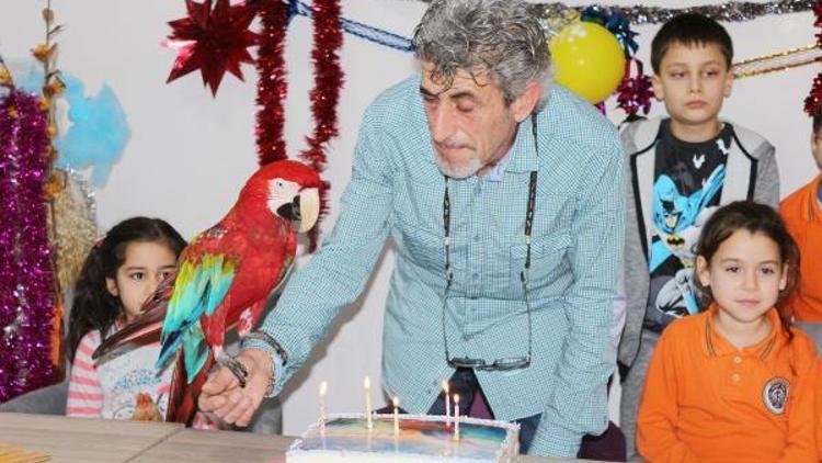 Papağan Paşaya doğum günü partisi