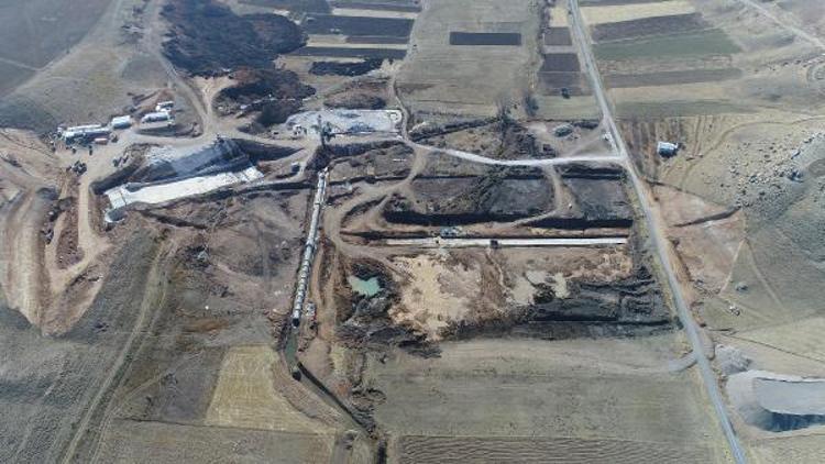 Pınarbaşı Panlı barajı 6 bin dekar araziyi sulayacak