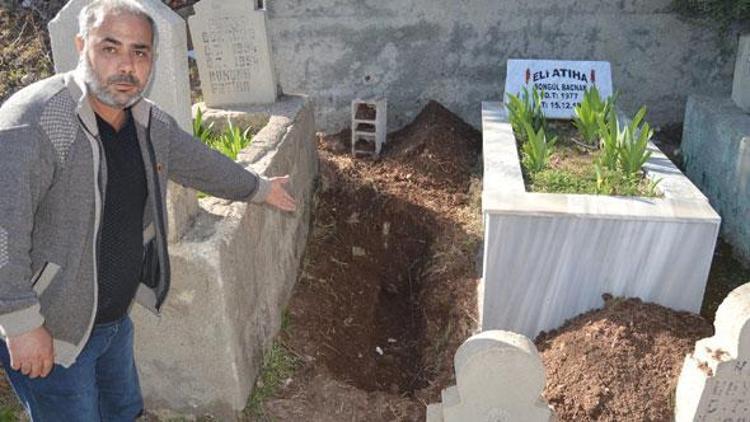 Adıyaman’da acılı aile bebeklerini mezarında bulamadı